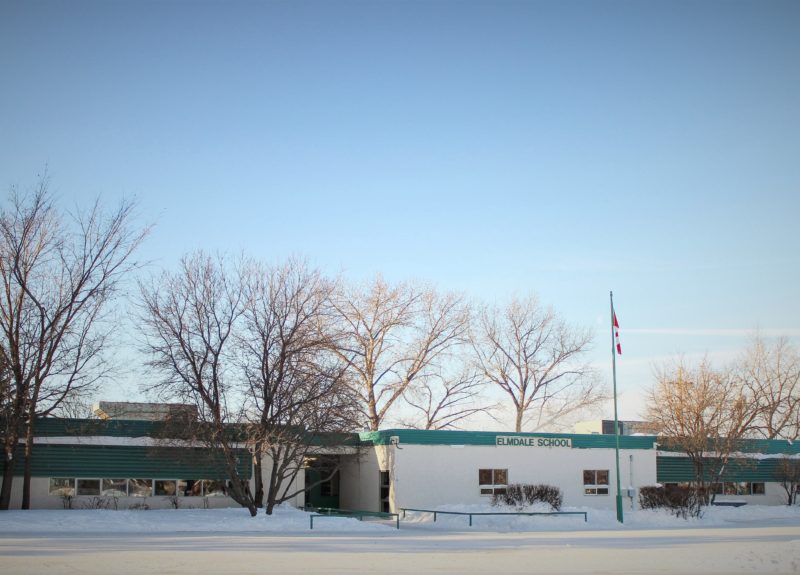 Elmdale School in Winter